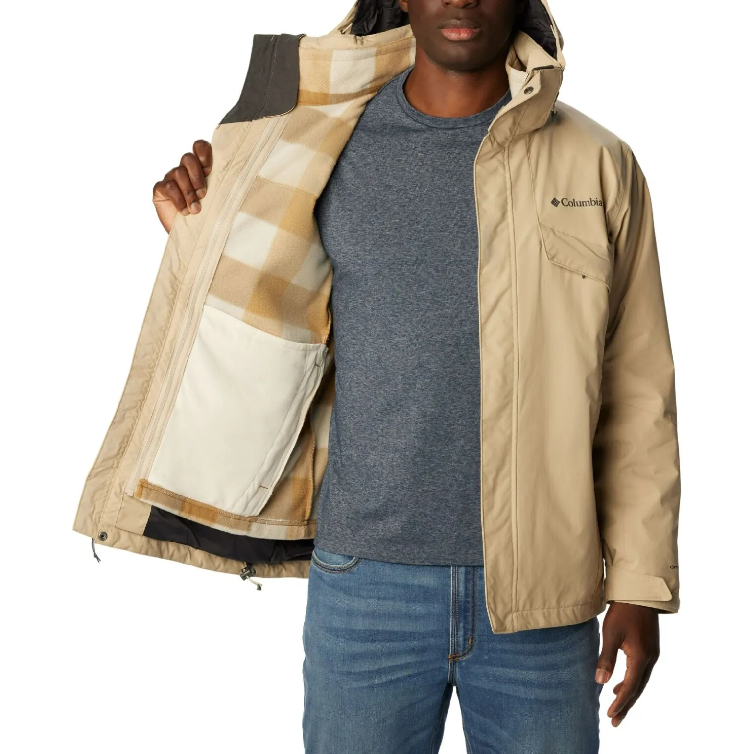 Columbia Bugaboo Ii Fleece Interchange Jacket