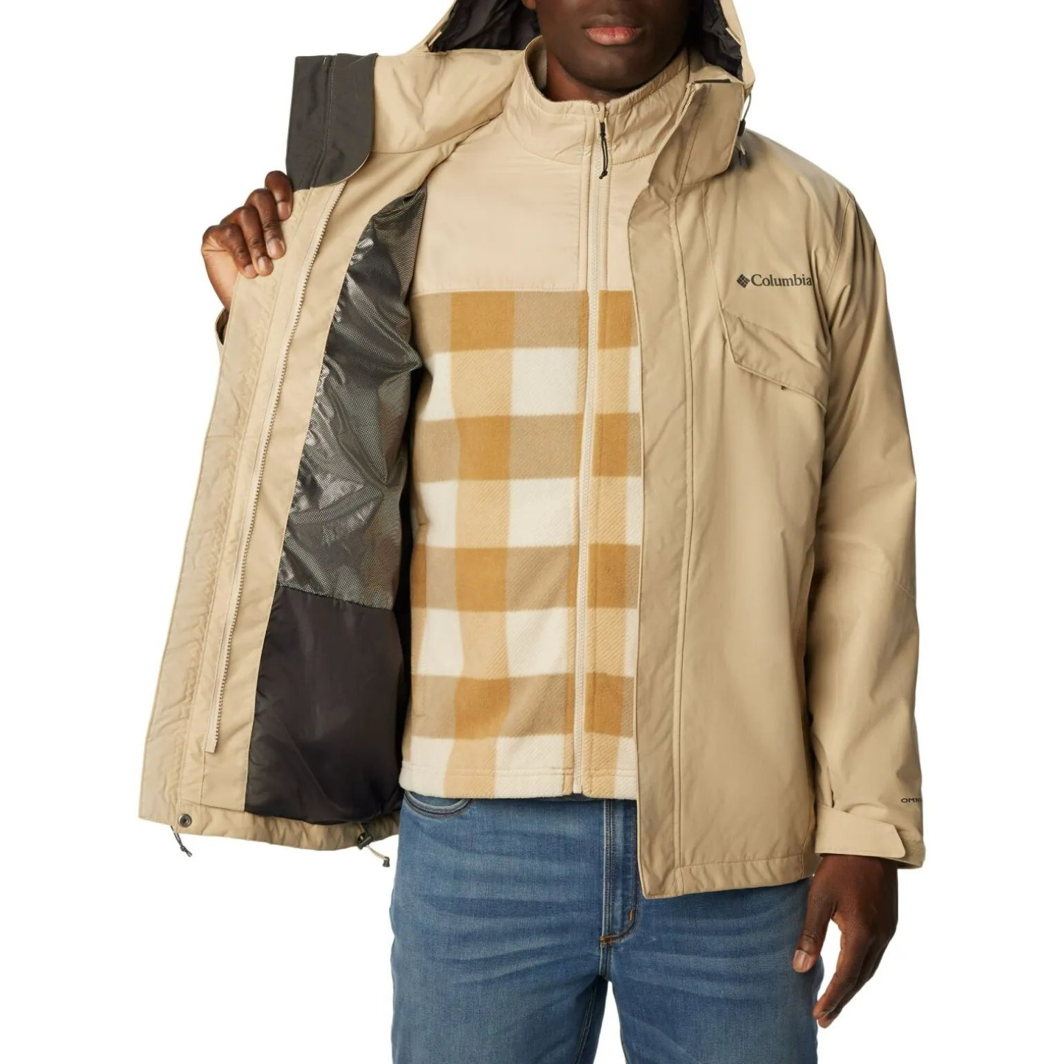 Columbia Bugaboo Ii Fleece Interchange Jacket