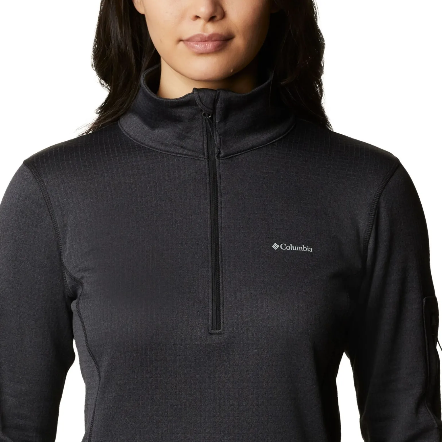 Columbia Park View Grid Fleece Zip Women's