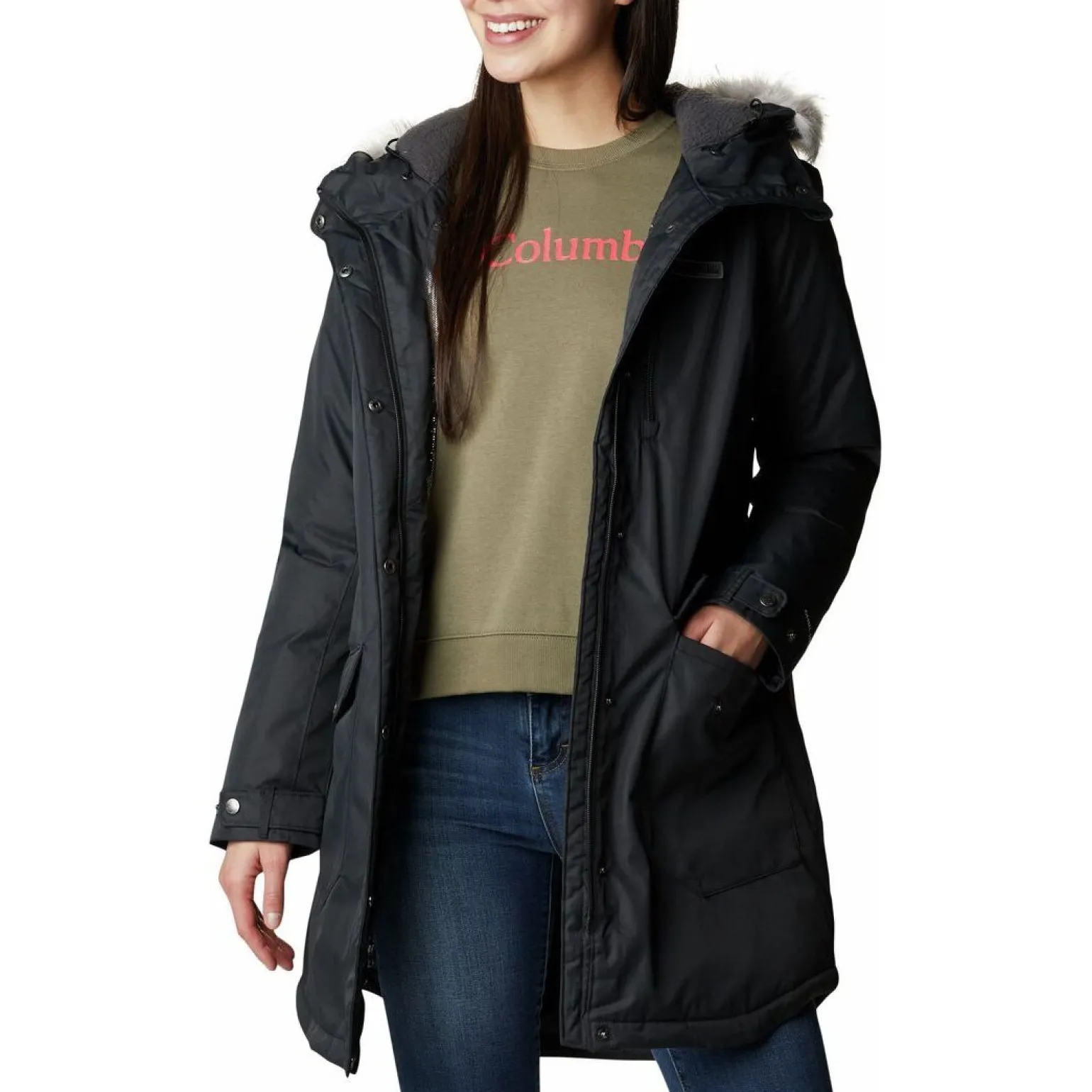 Columbia Suttle Mountain Long Ins Jaket Women's