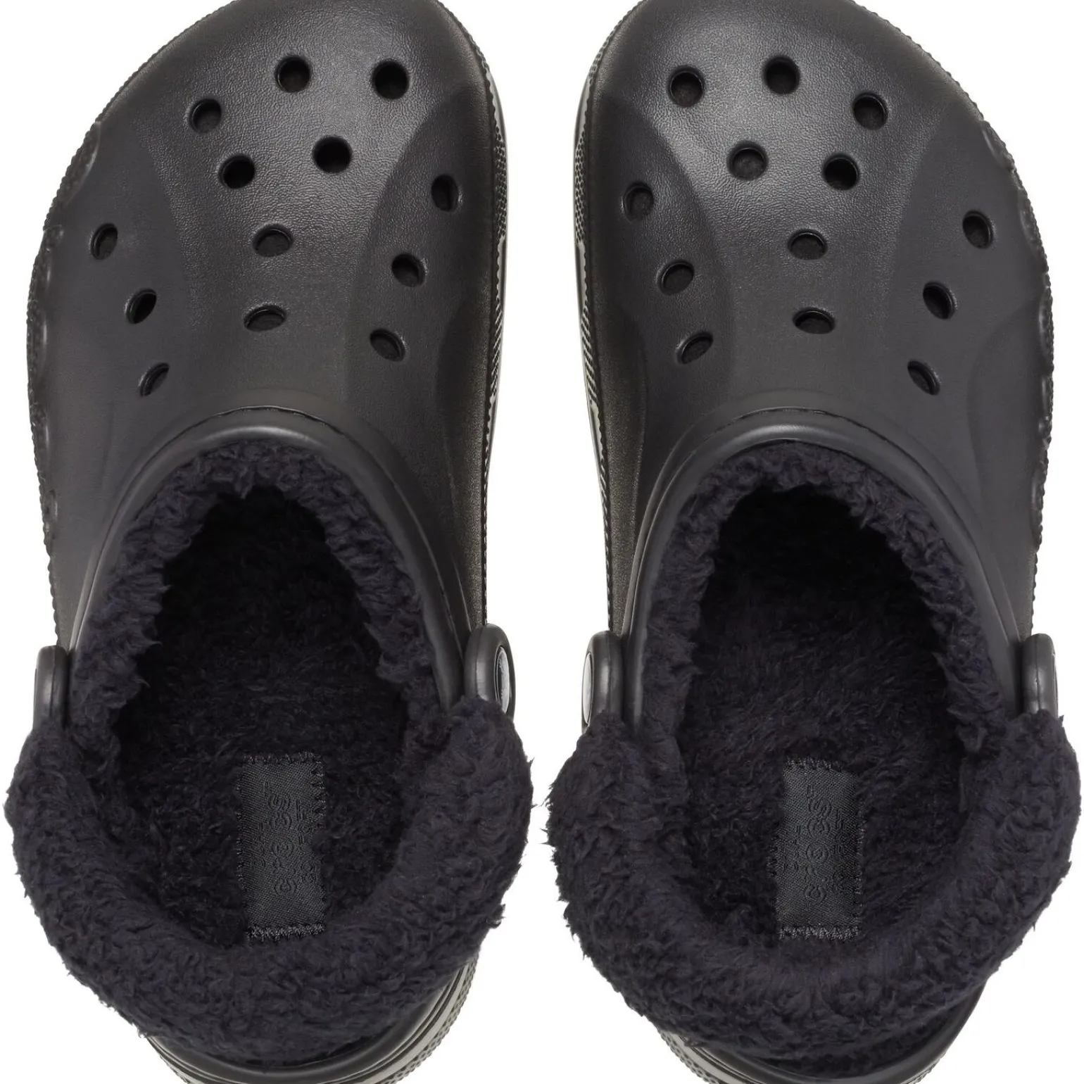 Crocs Baya Lined Fuzz Strap Clog
