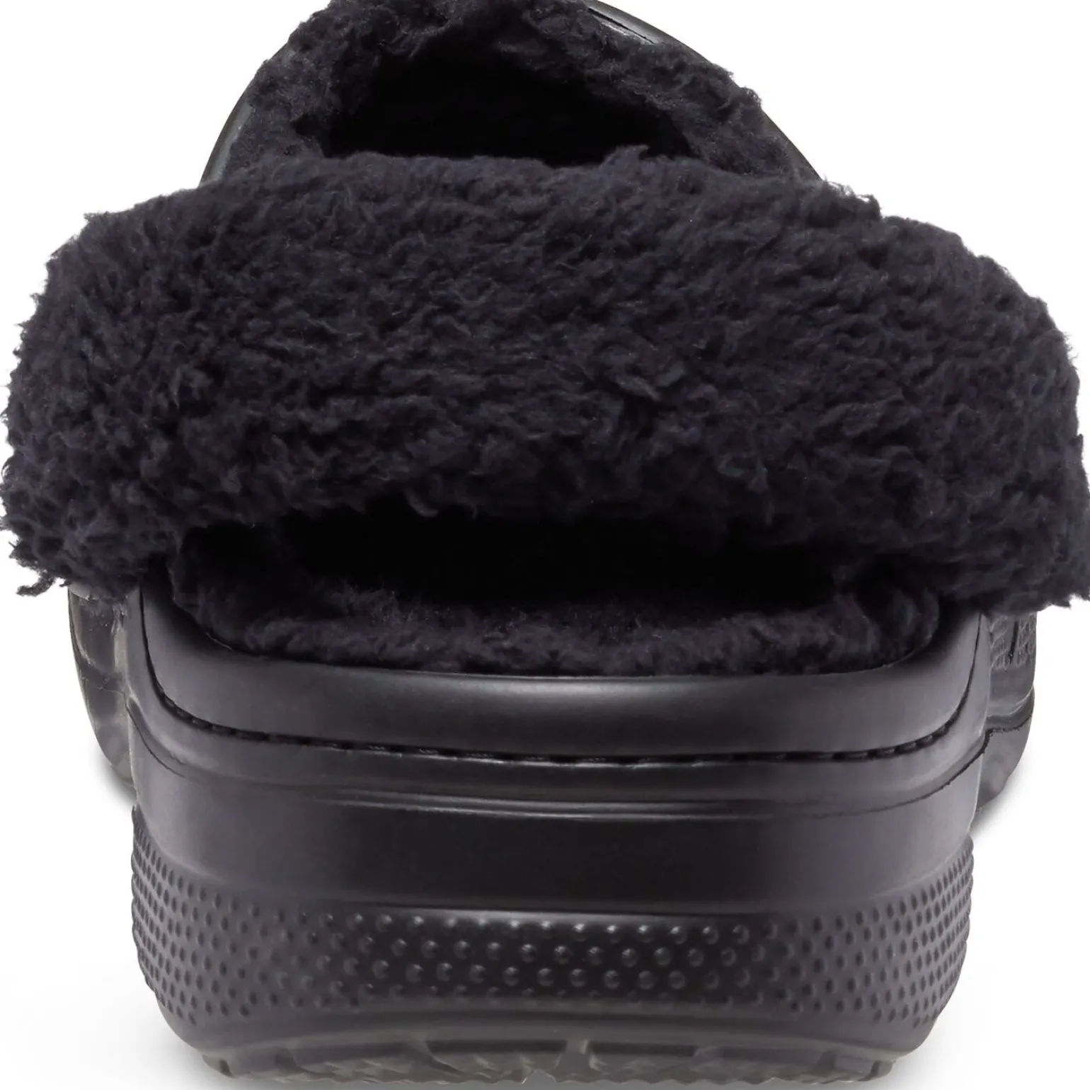 Crocs Baya Lined Fuzz Strap Clog