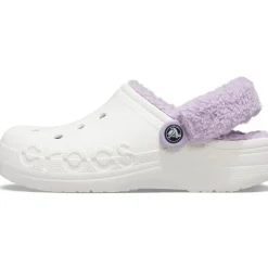 Crocs Baya Lined Fuzz Strap Clog