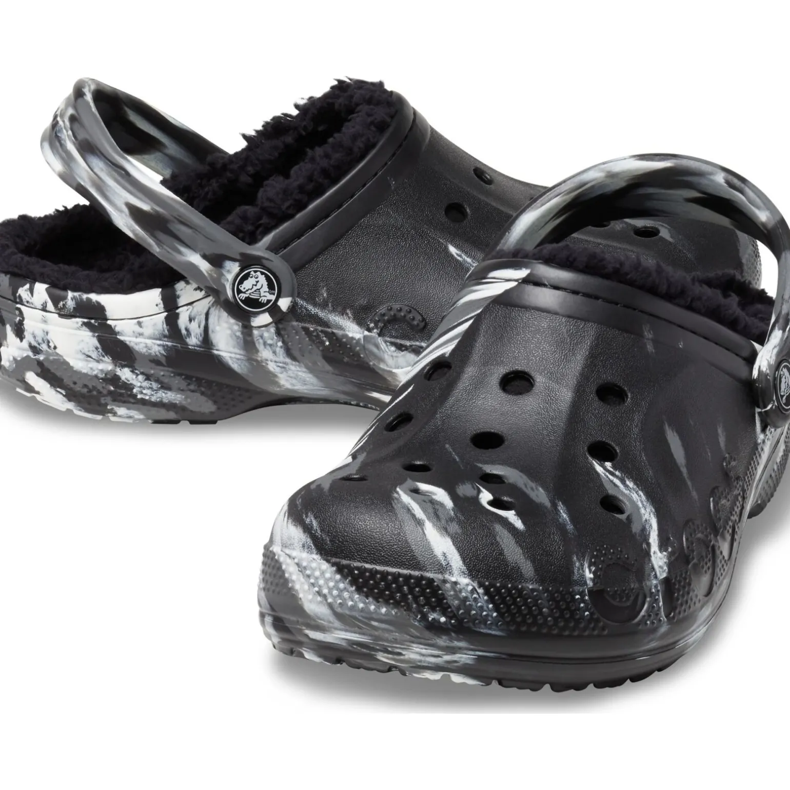 Crocs Baya Lined Marbled Clog