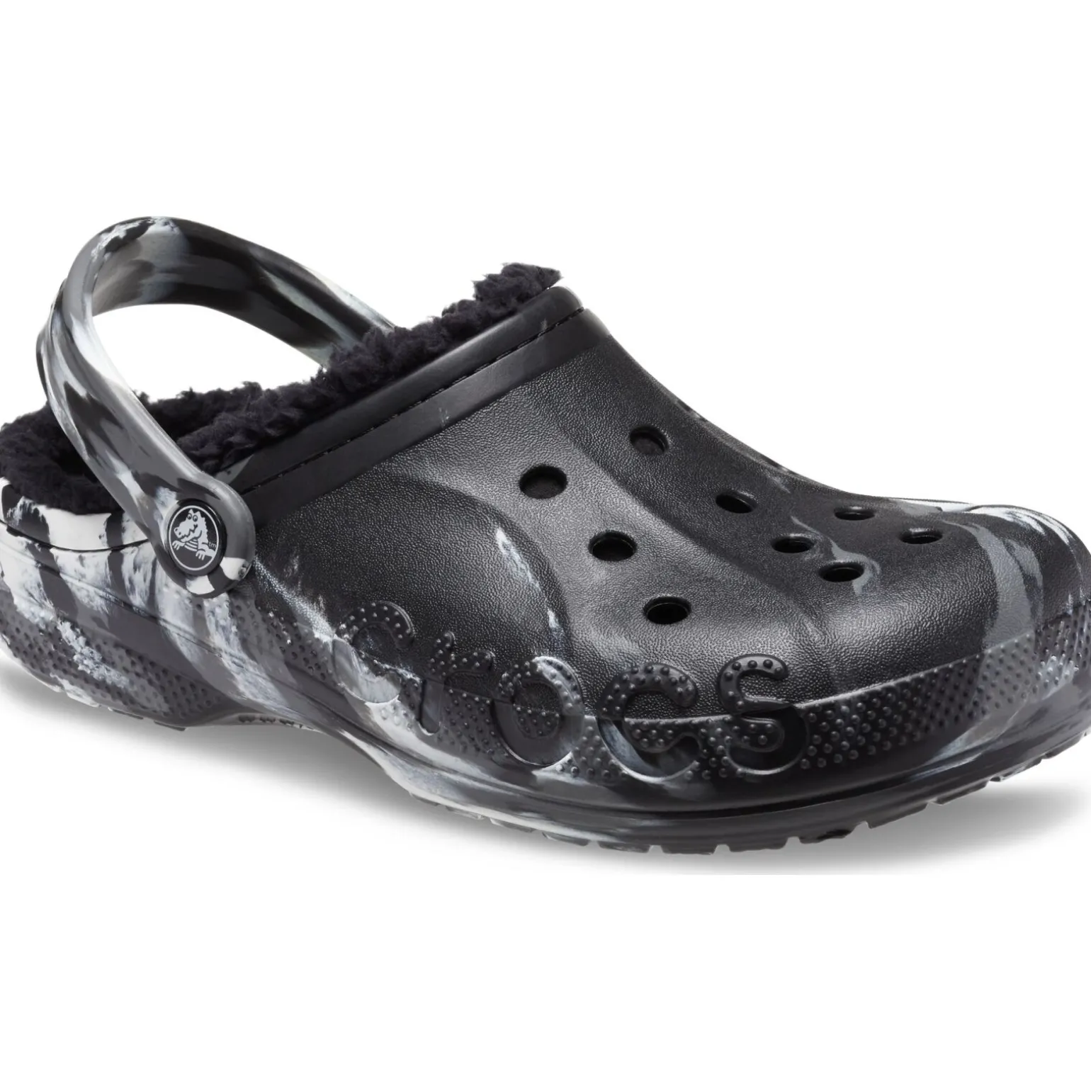 Crocs Baya Lined Marbled Clog
