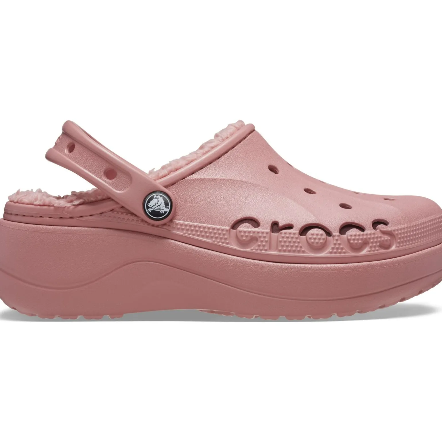 Crocs Baya Platform Lined Clog