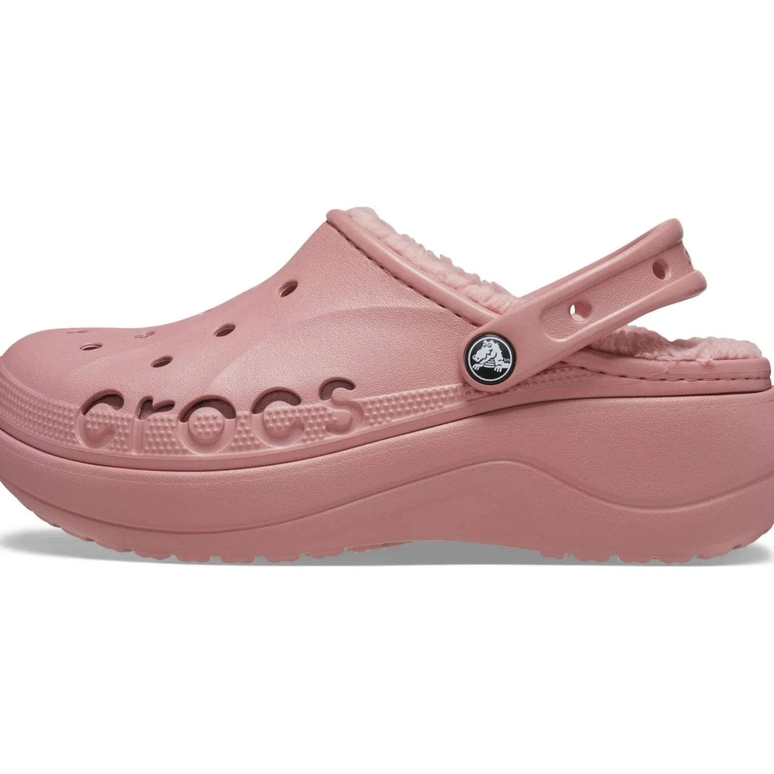 Crocs Baya Platform Lined Clog