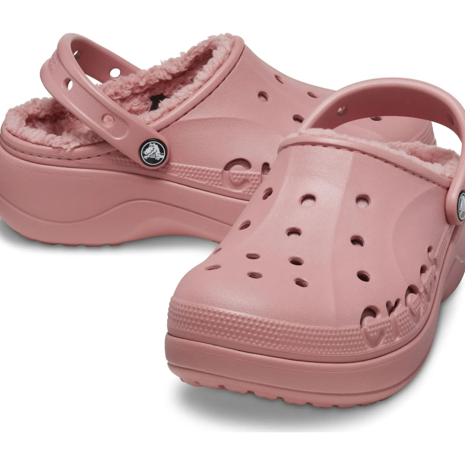 Crocs Baya Platform Lined Clog