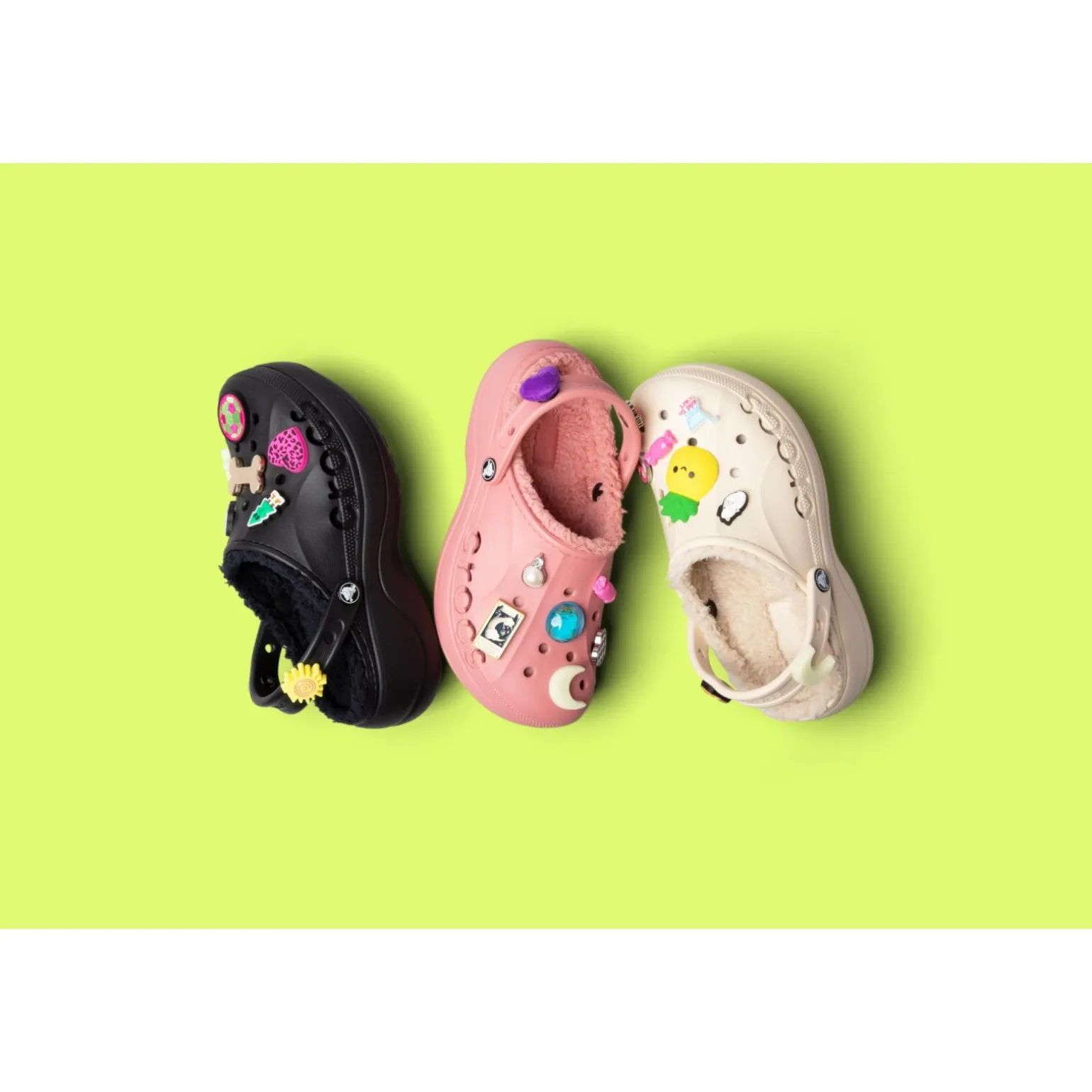 Crocs Baya Platform Lined Clog