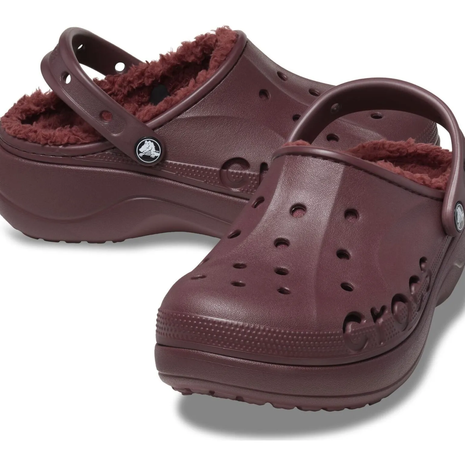 Crocs Baya Platform Lined Clog