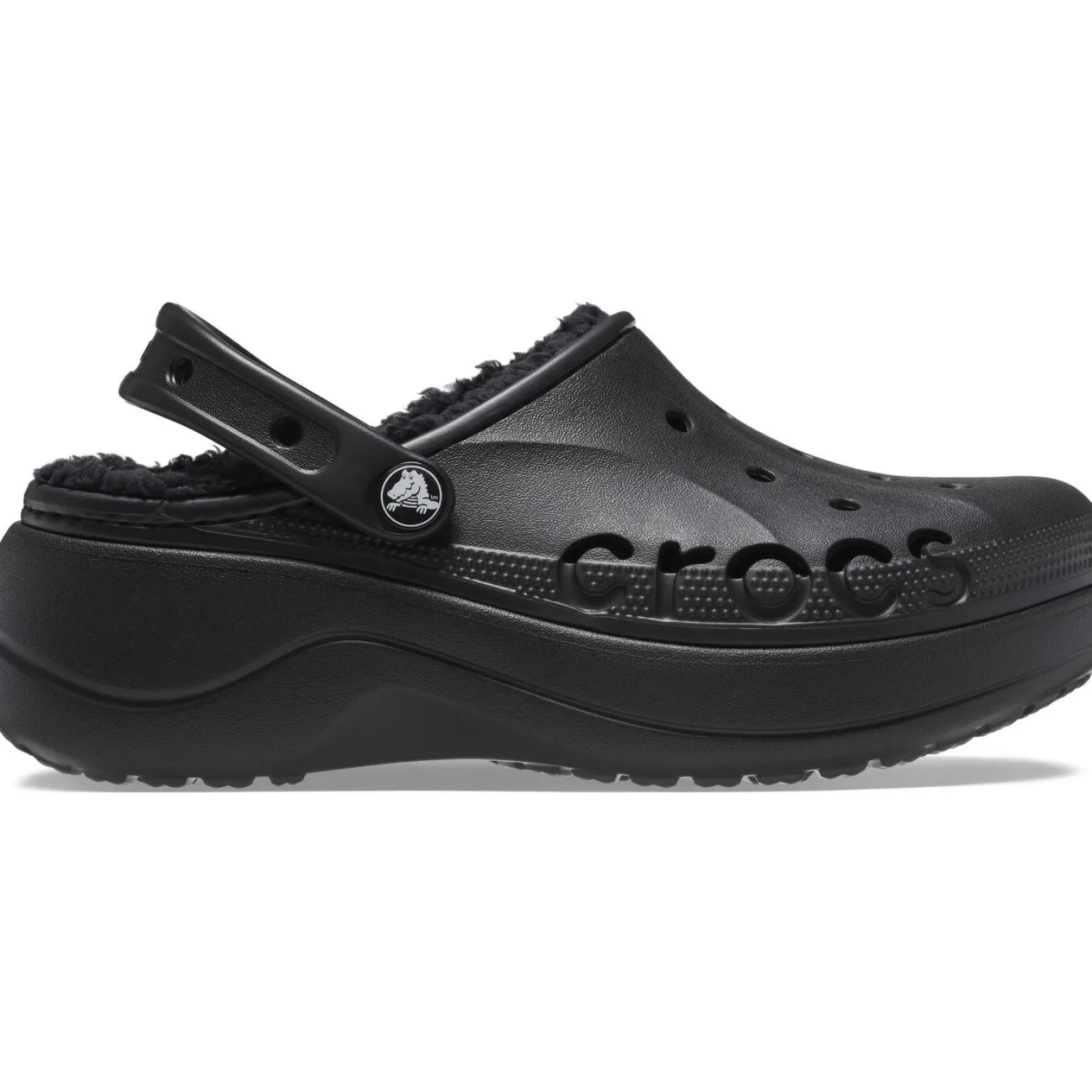 Crocs Baya Platform Lined Clog