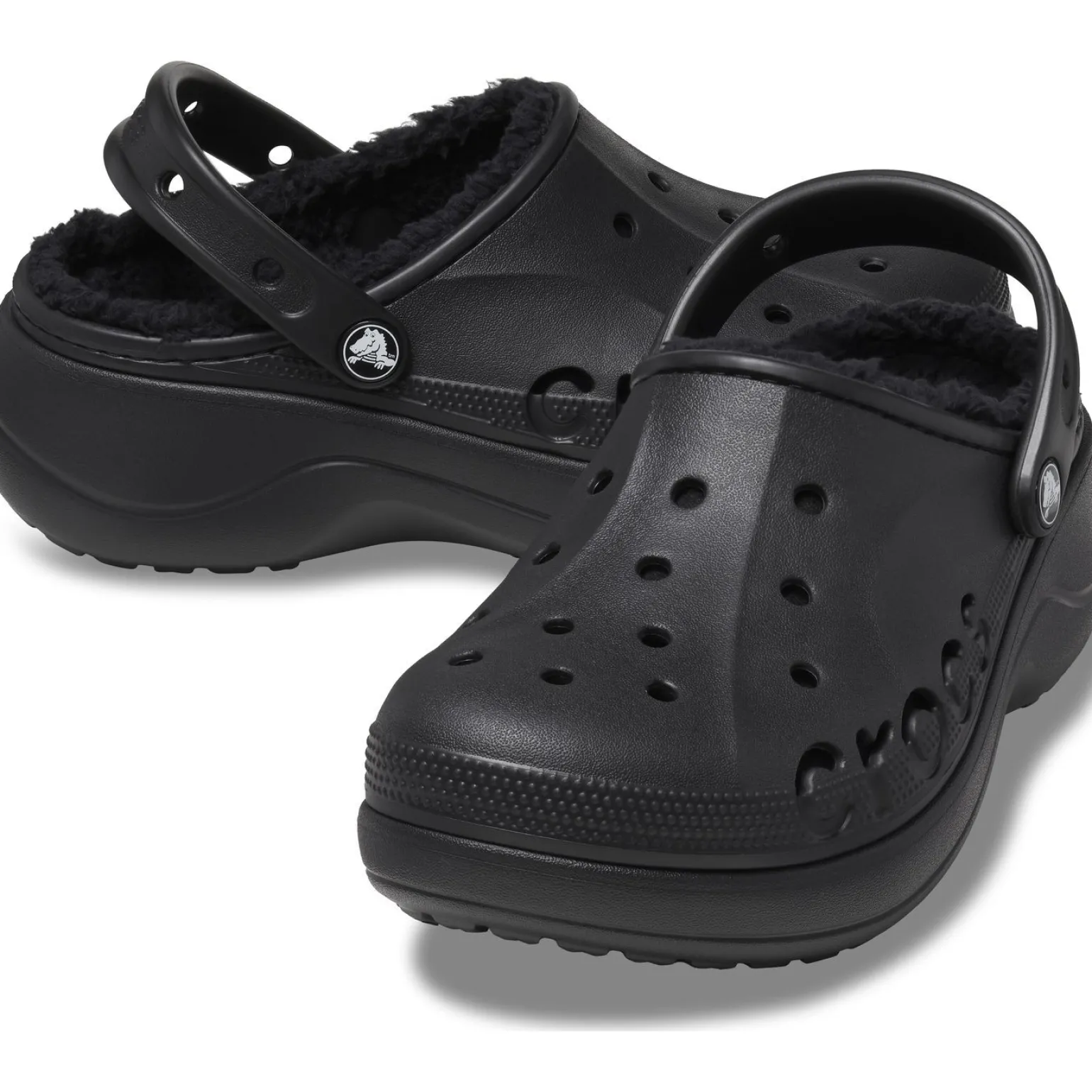 Crocs Baya Platform Lined Clog