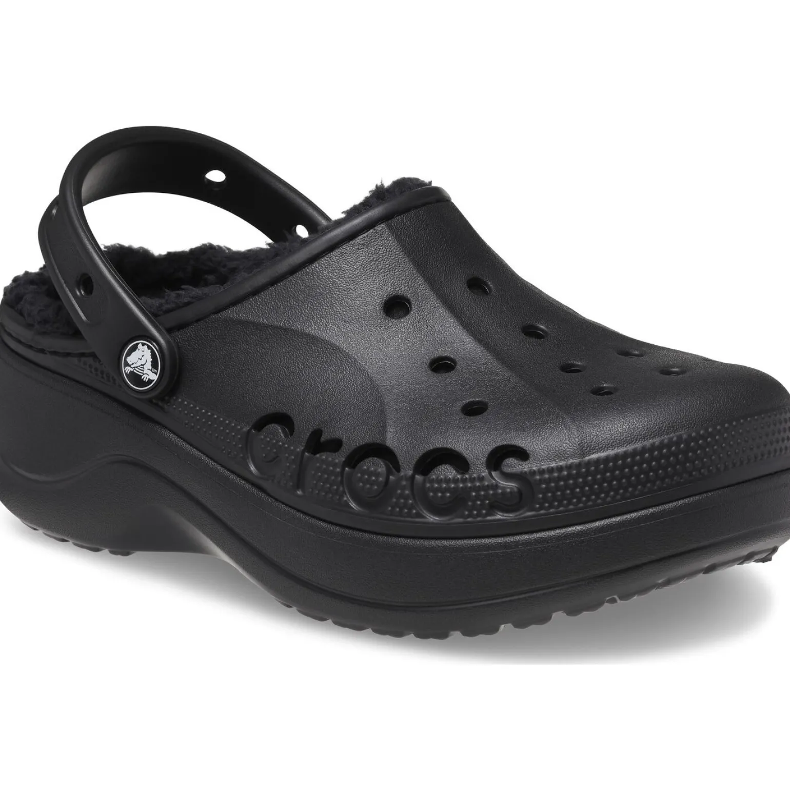 Crocs Baya Platform Lined Clog