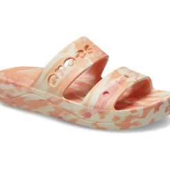 Crocs Baya Platform Marbled Sandal