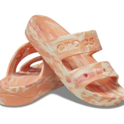 Crocs Baya Platform Marbled Sandal