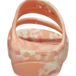 Crocs Baya Platform Marbled Sandal