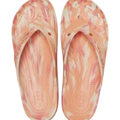 Crocs Baya Platform Marbled Flip