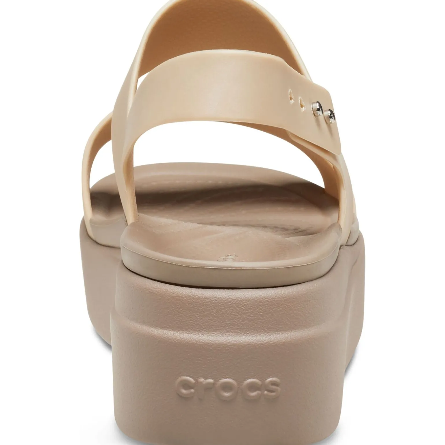 Crocs Brooklyn Metallic Low Wedge Women's