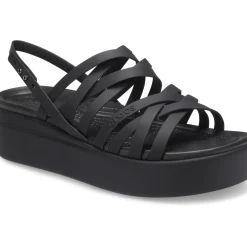 Crocs Brooklyn Strappy Low Wedge Women's