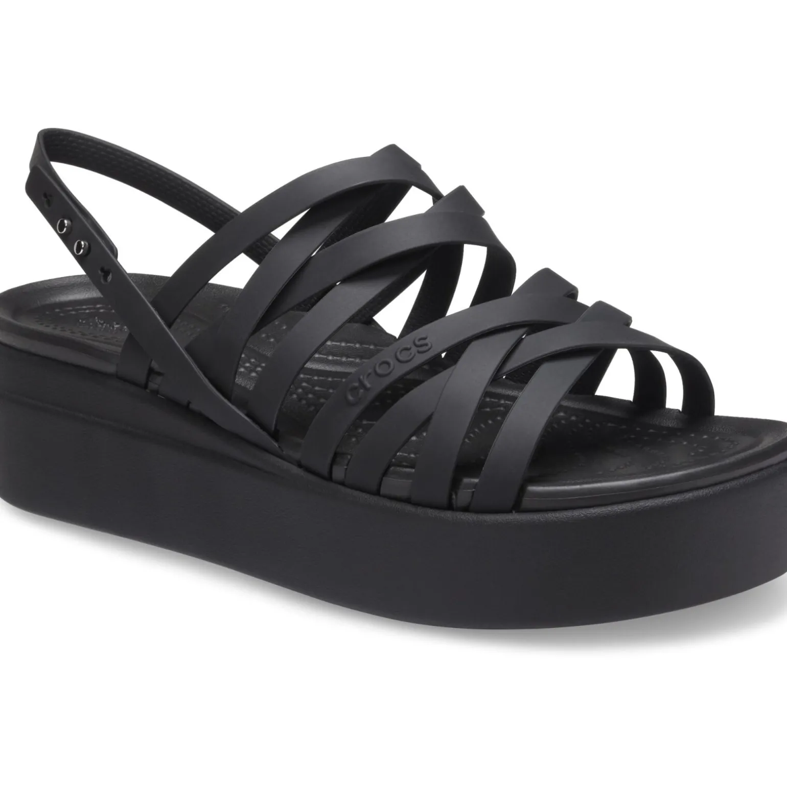 Crocs Brooklyn Strappy Low Wedge Women's