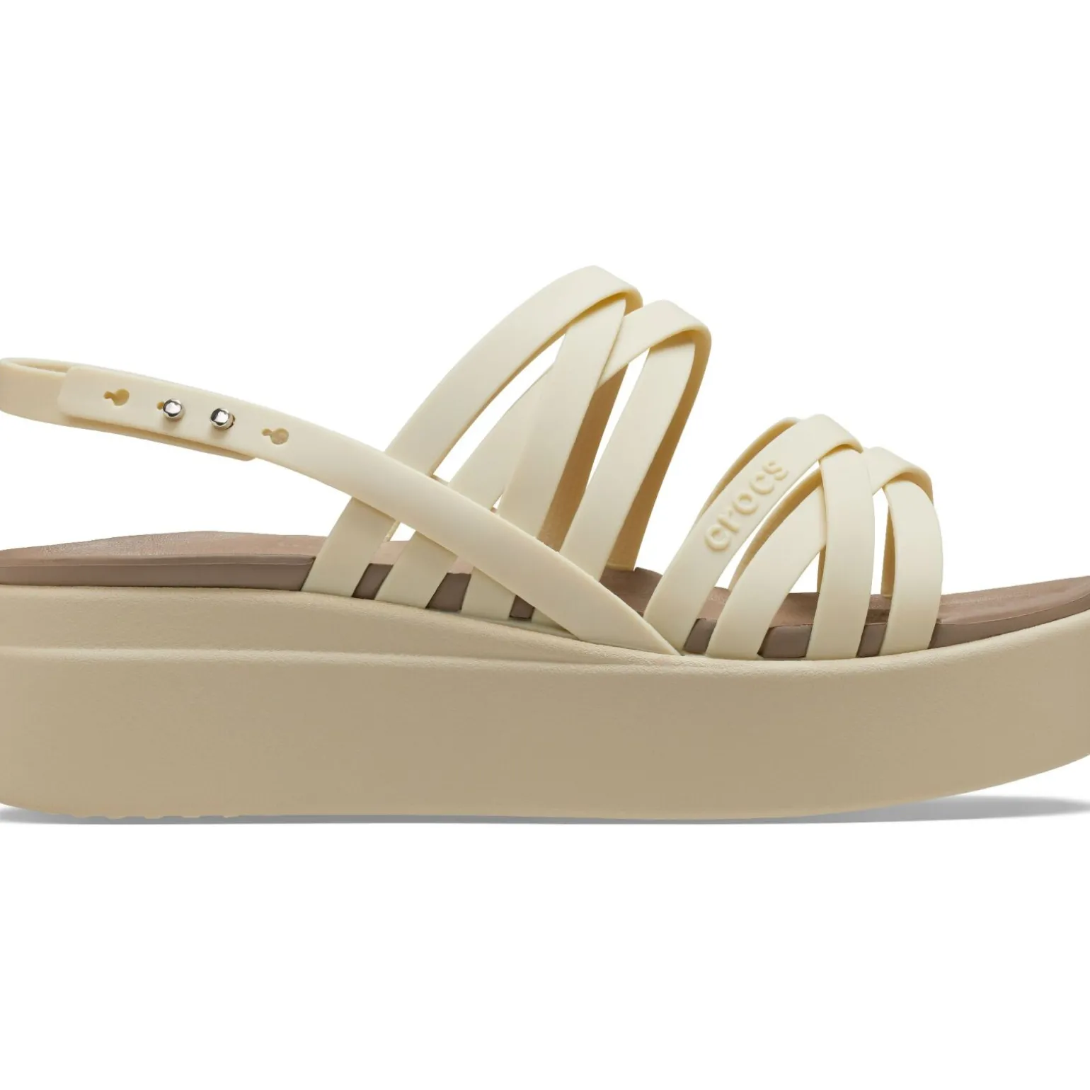 Crocs Brooklyn Strappy Low Wedge Women's