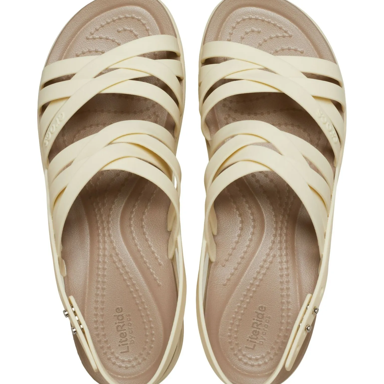 Crocs Brooklyn Strappy Low Wedge Women's