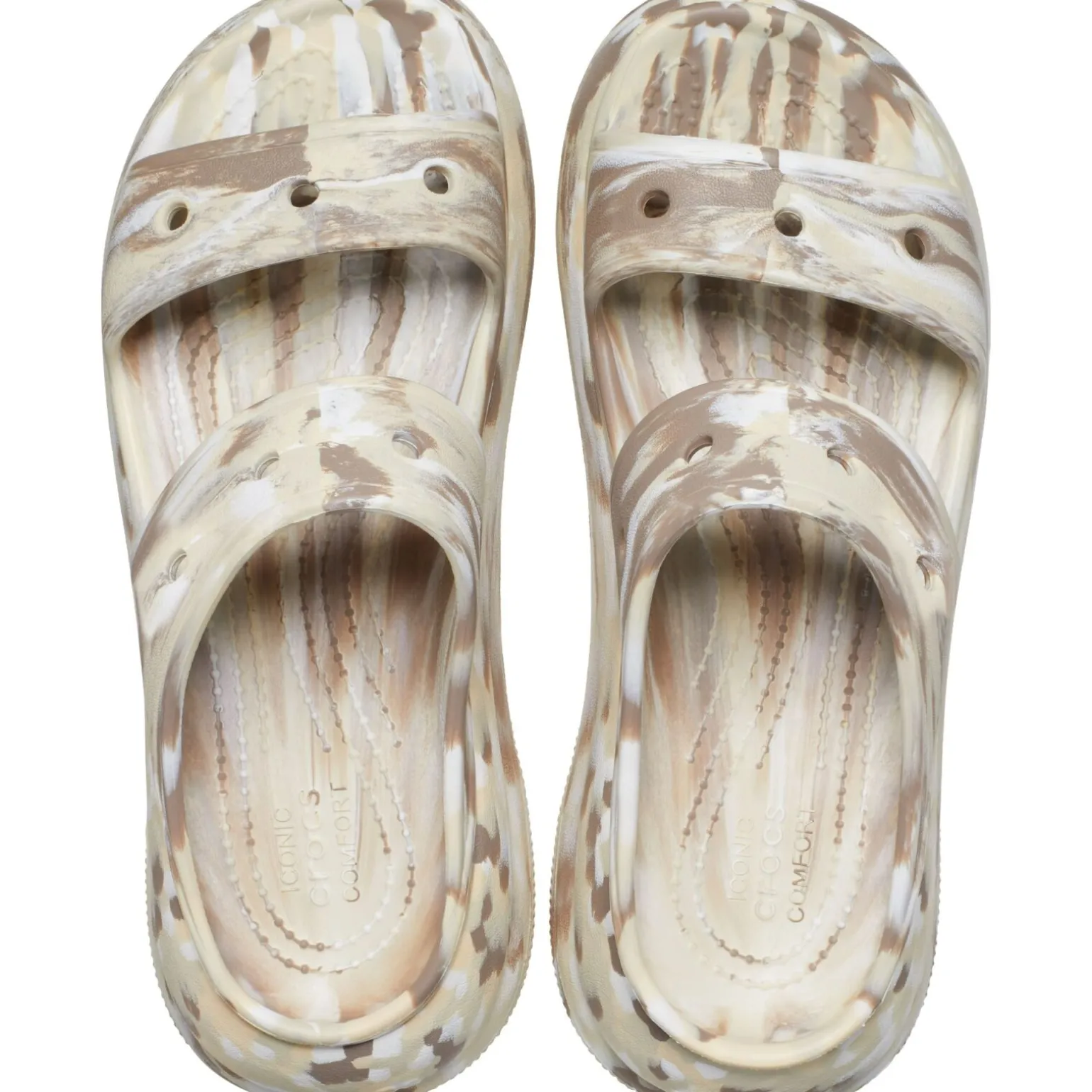 Crocs Classic Crush Marbled Sandal