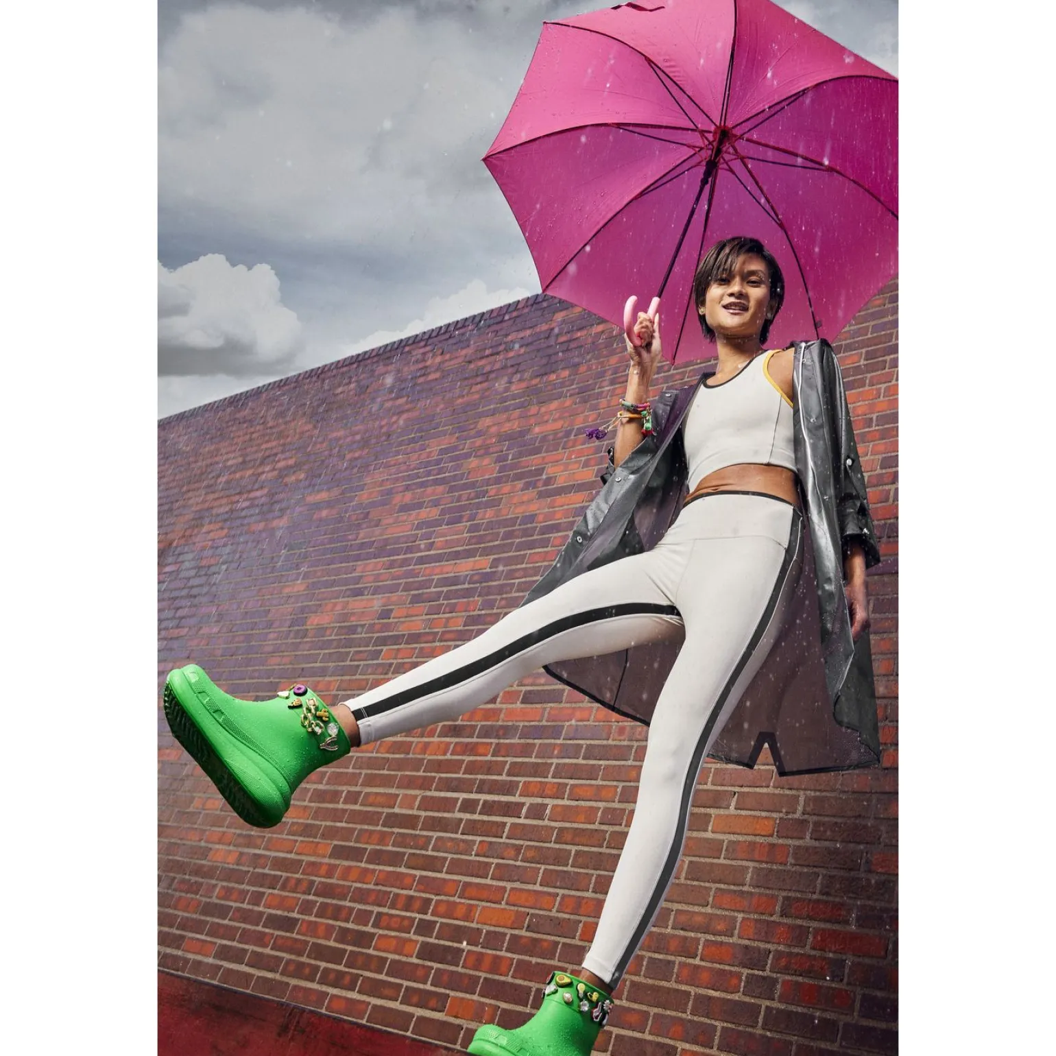 Crocs Classic Crush Rain Boot