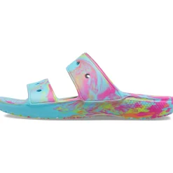 Crocs Classic Marbled Sandal