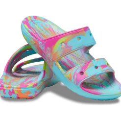Crocs Classic Marbled Sandal