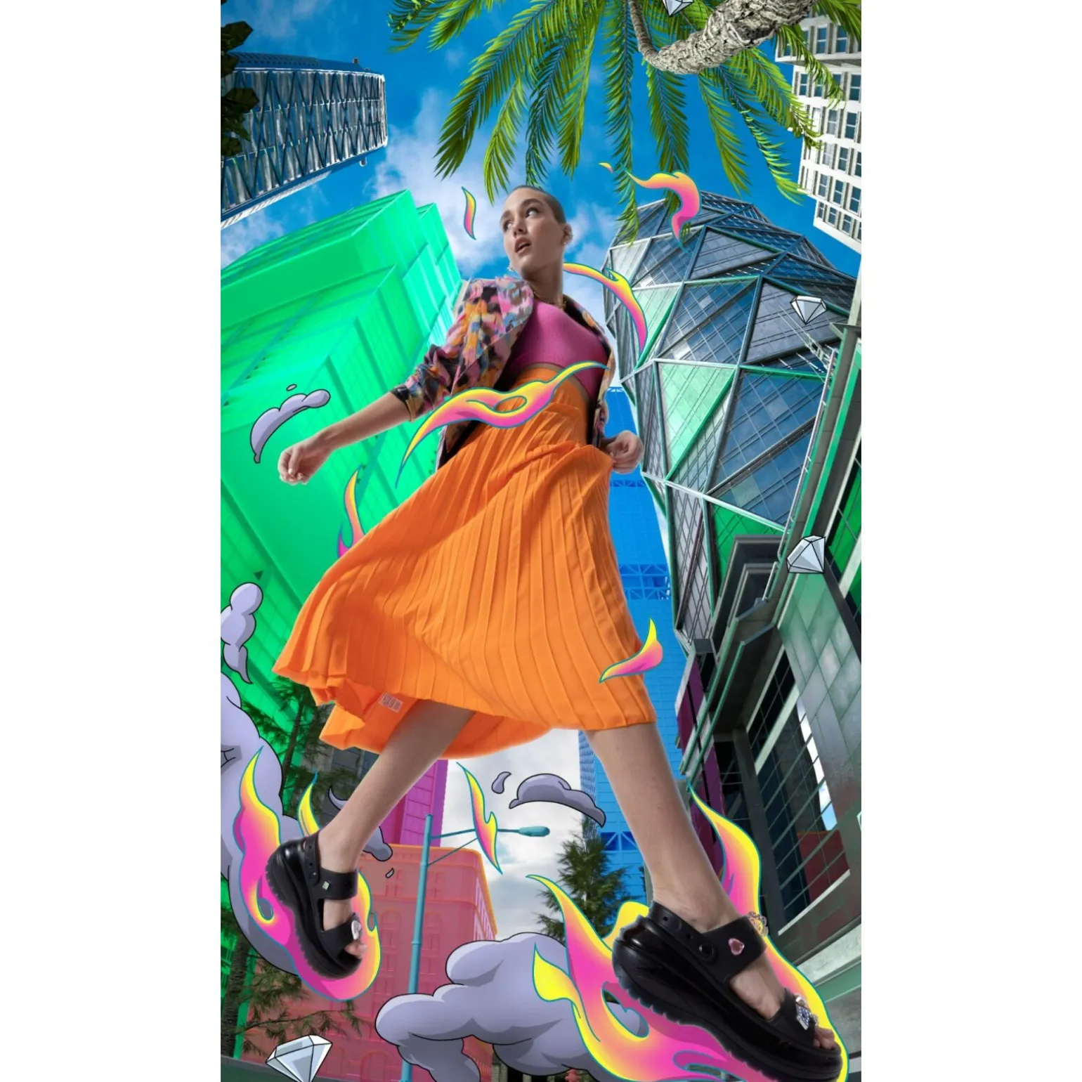 Crocs Classic Mega Crush Sandal