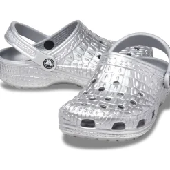 Crocs Classic Metallic Crocskin Clog 209093
