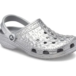 Crocs Classic Metallic Crocskin Clog 209093