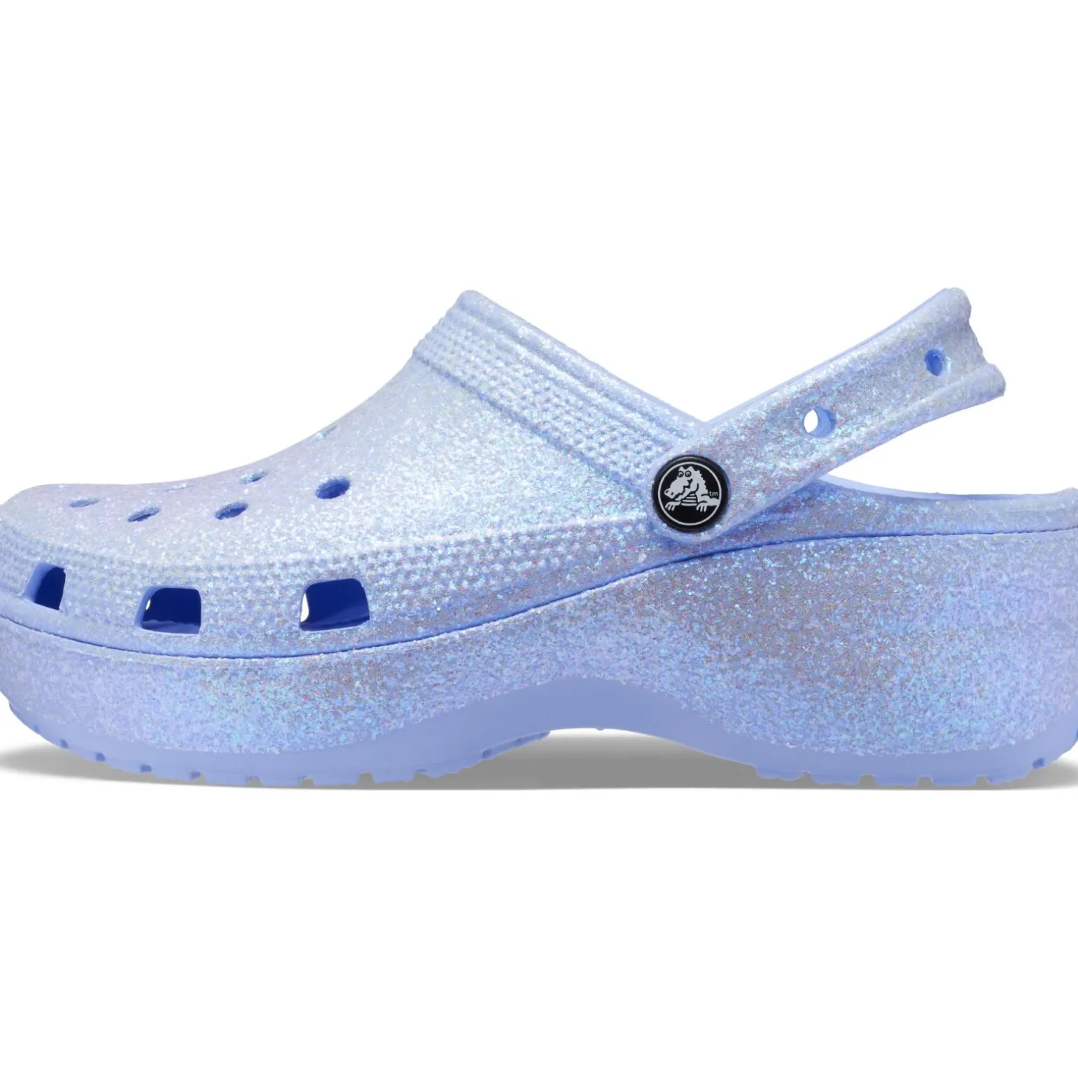 Crocs Classic Platform Glitter Clog W