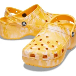 Crocs Classic Platform Graphic Clog Women's