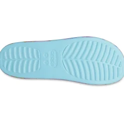 Crocs Classic Platform Palm Print Slide