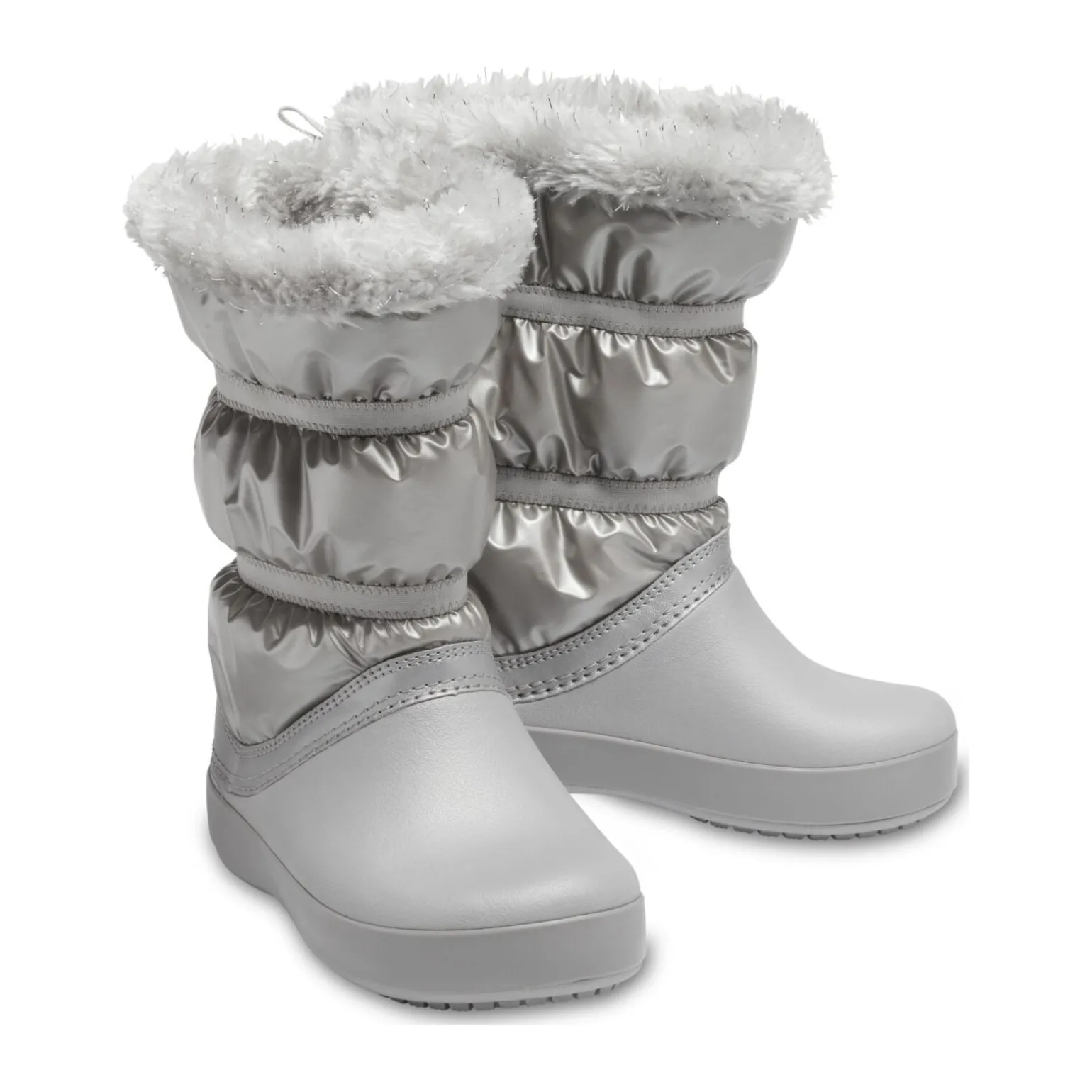 Crocs Crocband Lodgepoint Metallic Boot Girl's