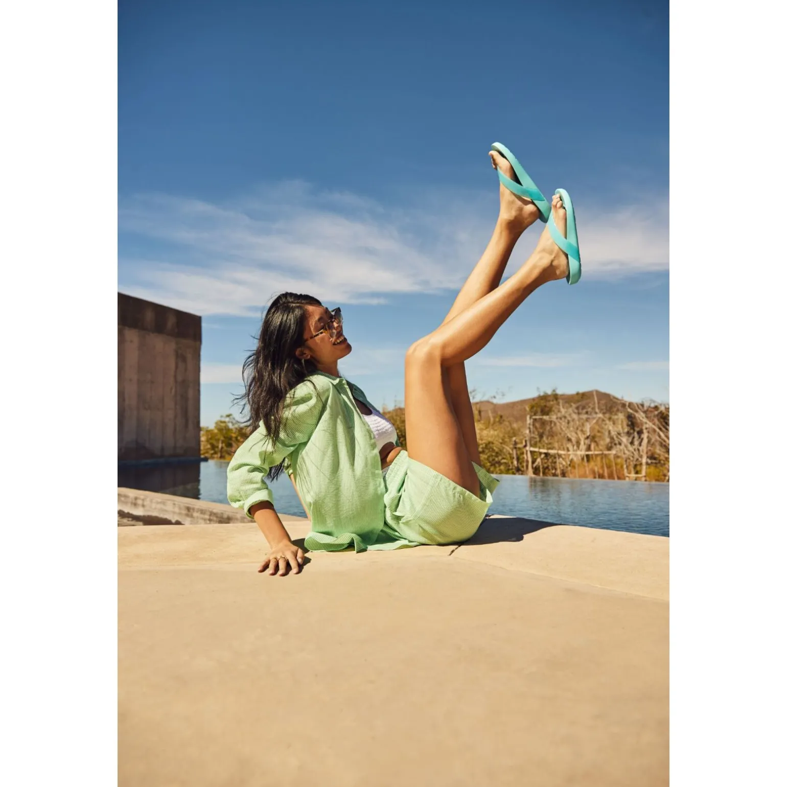 Crocs Splash Glossy Flip