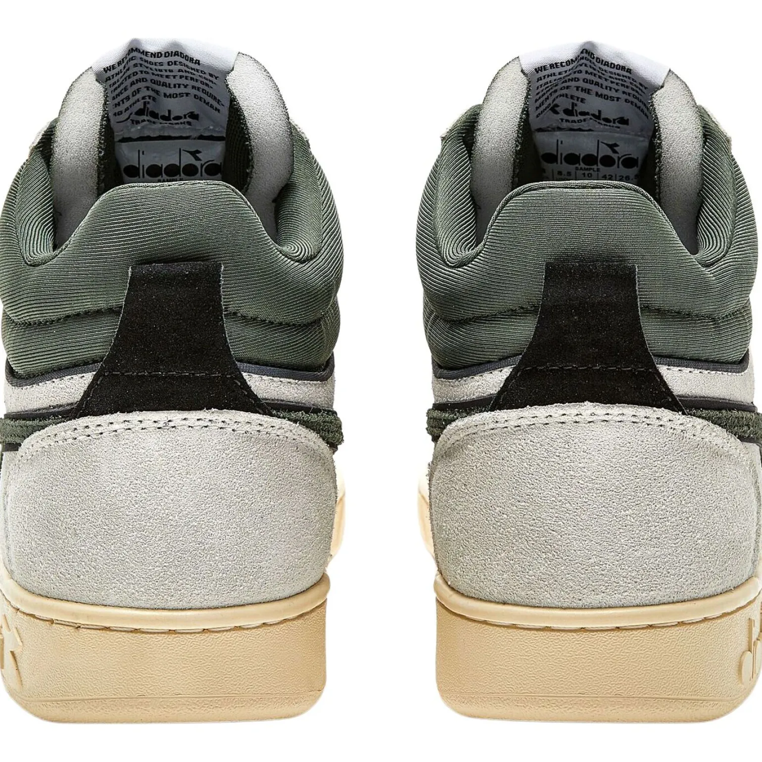 Diadora Magic Basket Demi Cut Suede Leather