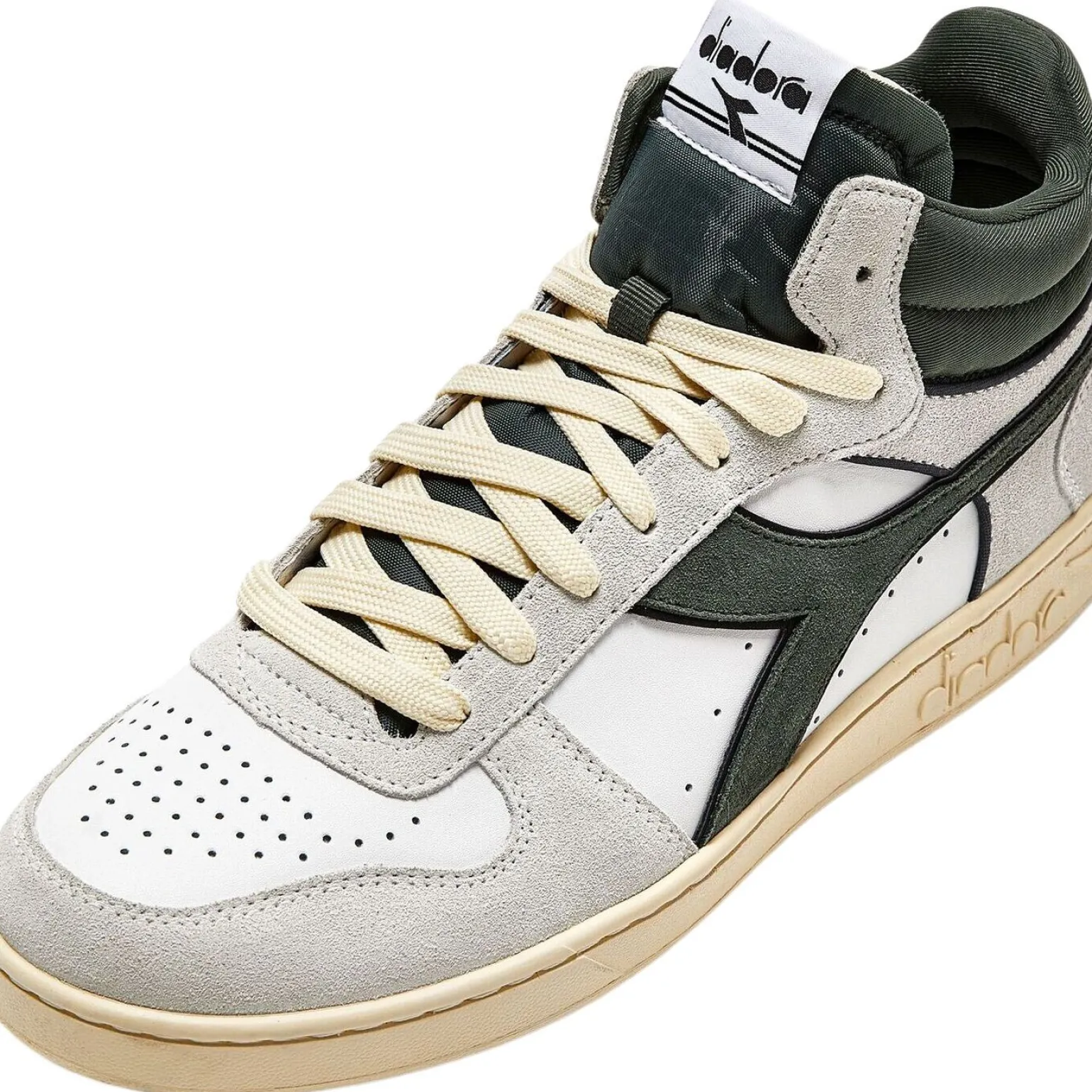 Diadora Magic Basket Demi Cut Suede Leather