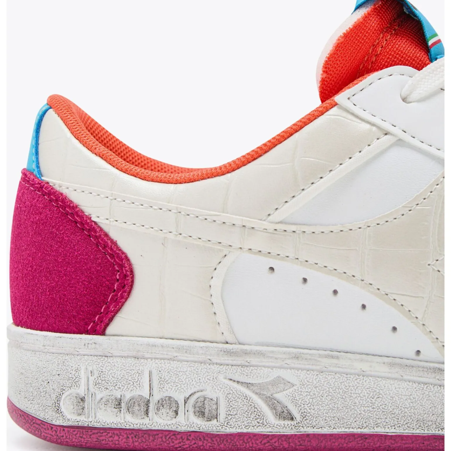 Diadora Magic Basket Low Croco Wn
