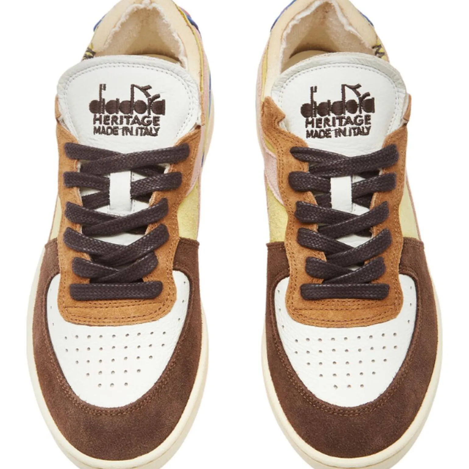 Diadora Mi Basket Row Cut Choco Breakfast