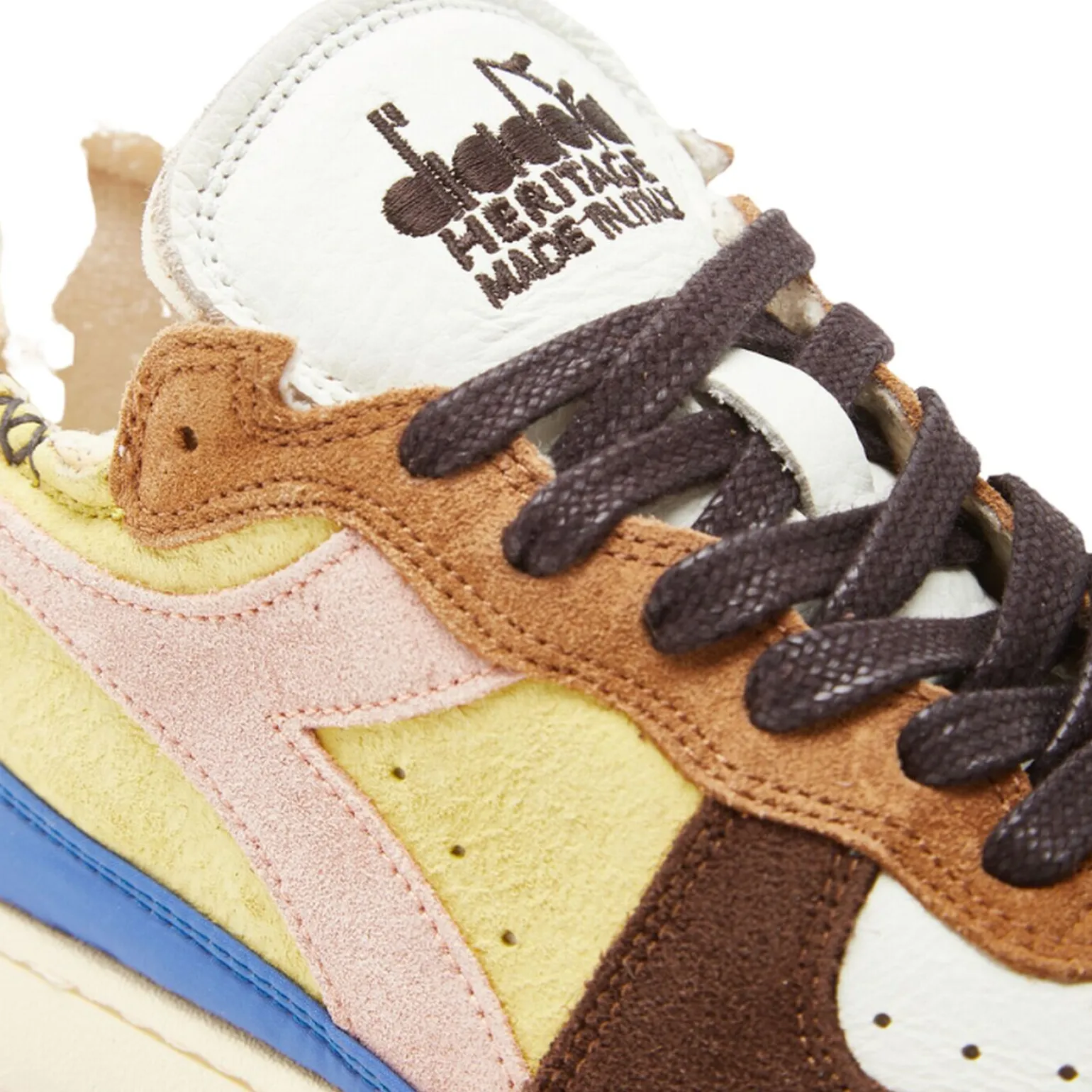 Diadora Mi Basket Row Cut Choco Breakfast