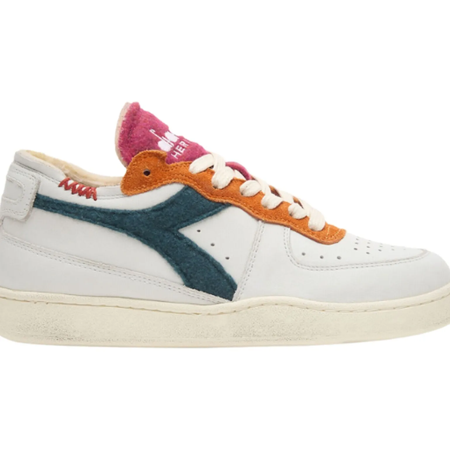 Diadora Mi Basket Row Cut Tennis