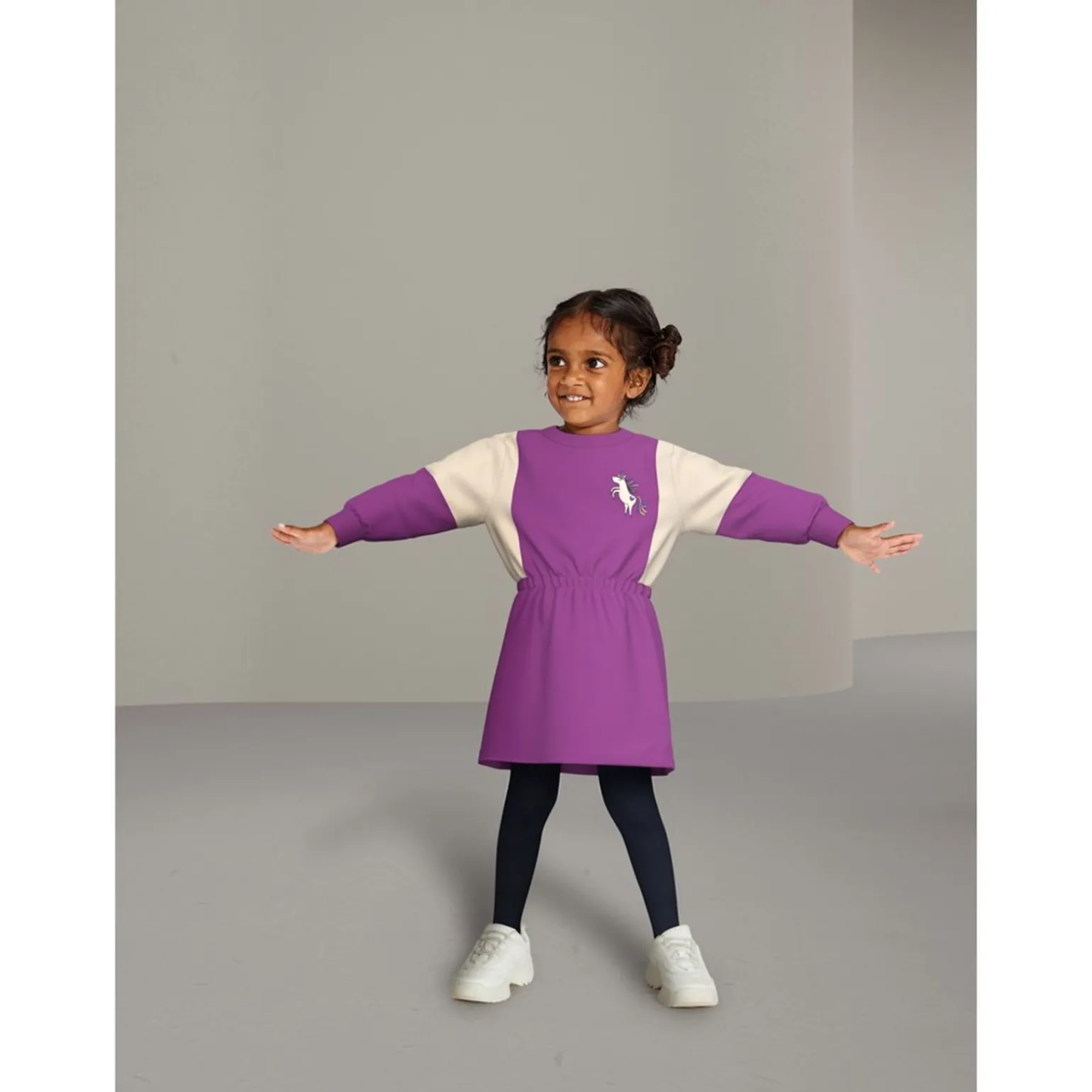 Name It Long Sleeved Sweat Dress