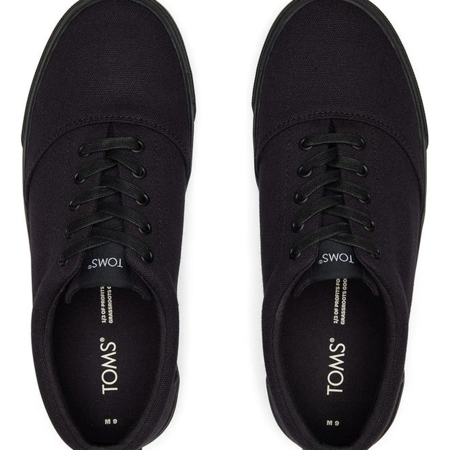 Toms Canvas Men's Lace Up Sneaker
