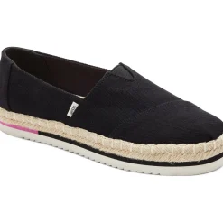 Toms Heavy Twill Women's Platform Rope Alpargata