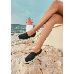 Toms Heavy Twill Women's Platform Rope Alpargata
