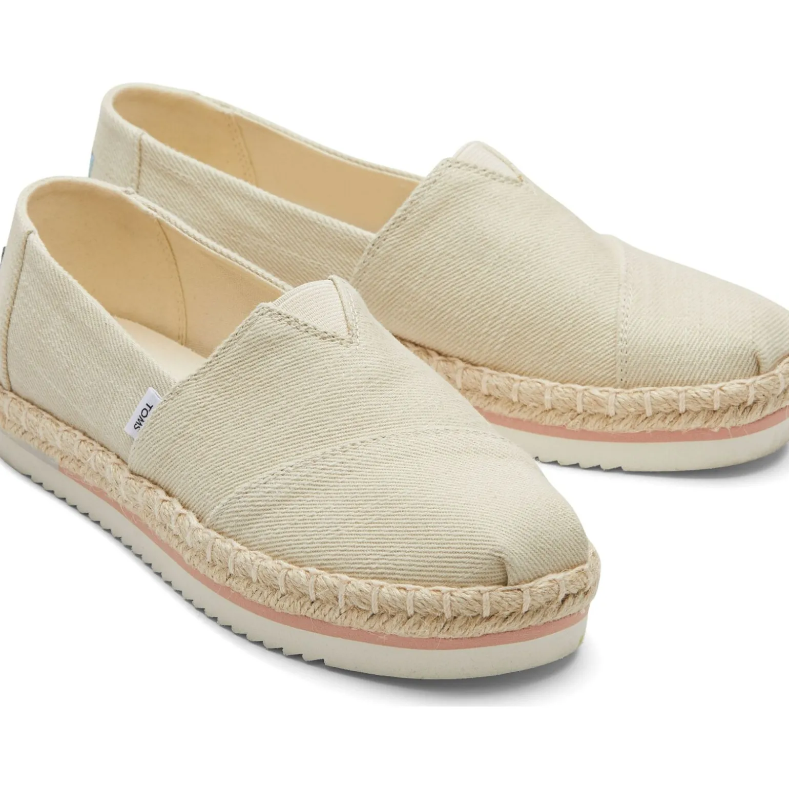 Toms Heavy Twill Women's Platform Rope Alpargata
