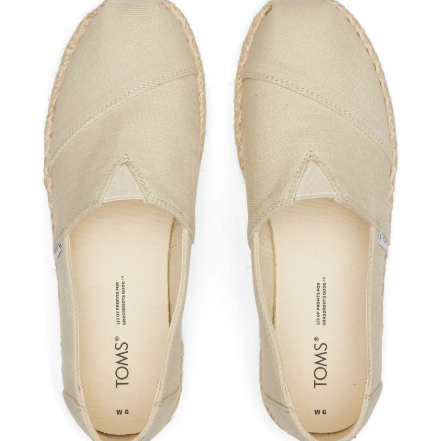 Toms Heavy Twill Women's Platform Rope Alpargata